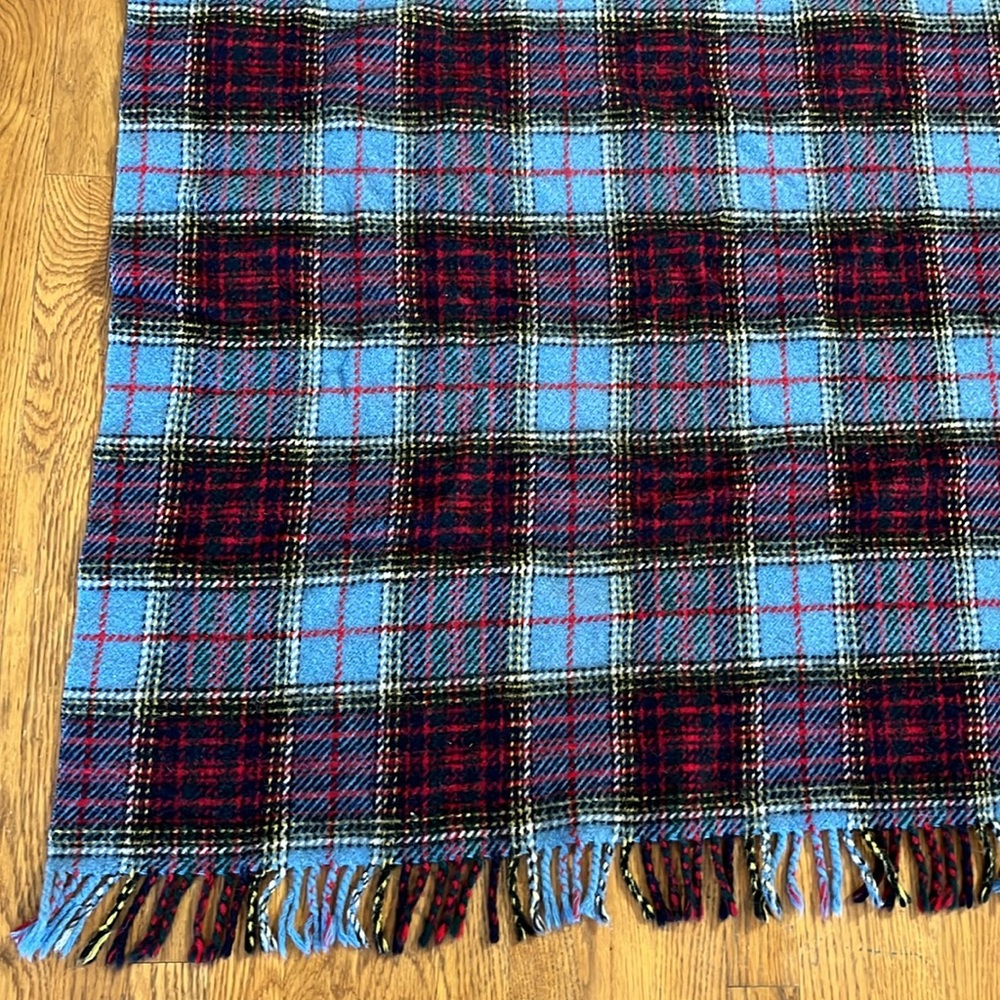 Scotland Kynoch Wool Throw Vintage - Picture 4 of 7